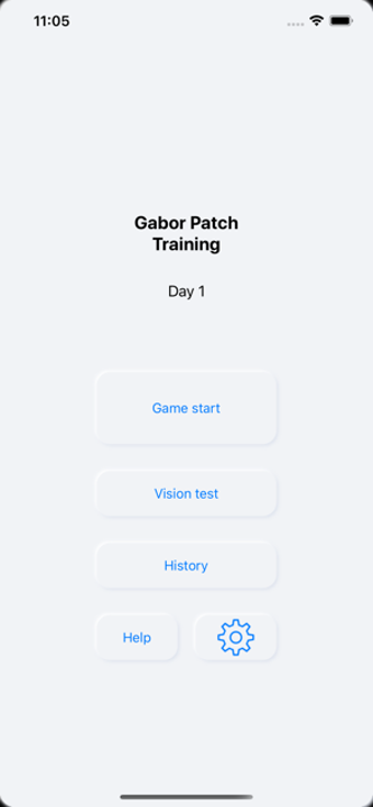 Image 0 for Gabor patch training