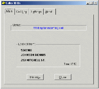 Image 0 for Phone Caller ID for PC