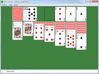 Image 0 for Quick Solitaire Portable