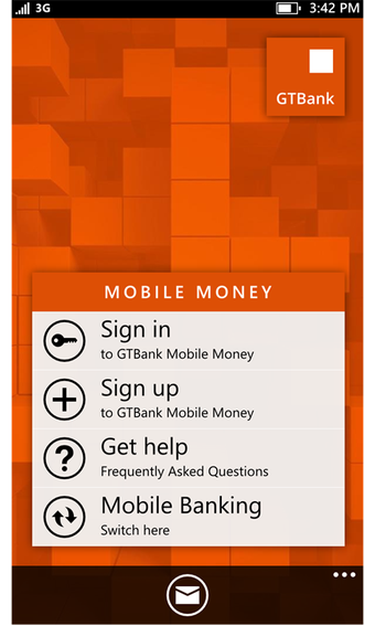 Imagen 0 para GTBank Mobile for Windows…