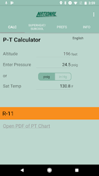 Image 2 for P-T Calculator