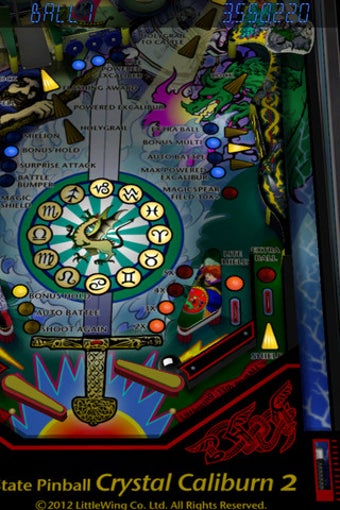 Image 0 for Pinball Crystal Caliburn …