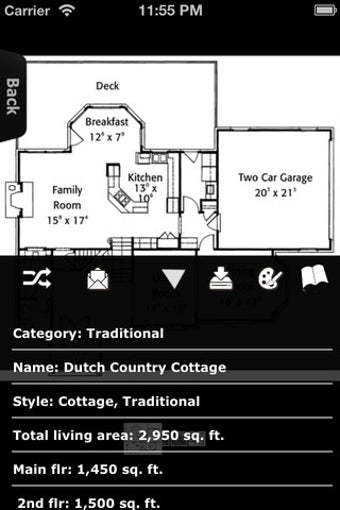 Image 6 for House Plans - Cottage