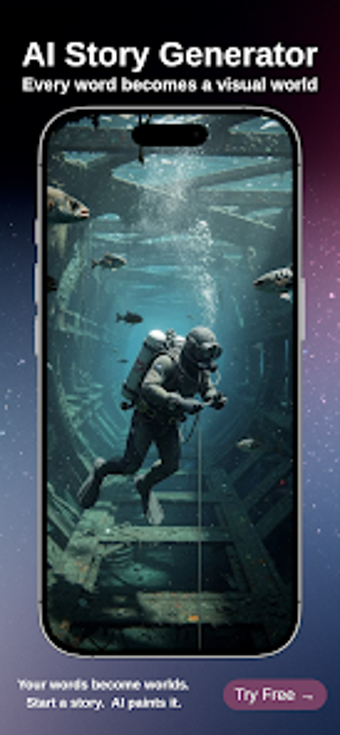 Imagen 0 para Imagine If - AI Story Wri…