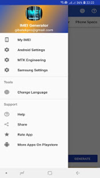 Image 1 for IMEI Generator & Phone Sp…