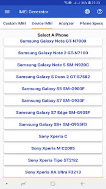 Image 3 for IMEI Generator & Phone Sp…