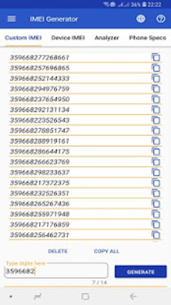 Image 3 for IMEI Generator & Phone Sp…