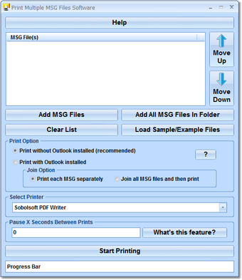 Imagen 0 para Print Multiple MSG Files …