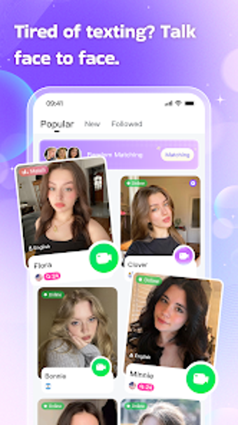 Imagen 0 para VeloChat - Match Video Ch…