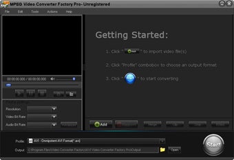 Image 0 for MPEG Video Converter Fact…