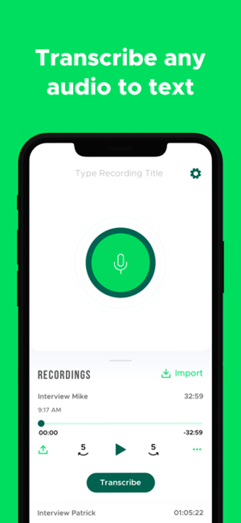Image 0 for Transcribe Voice Notes to…