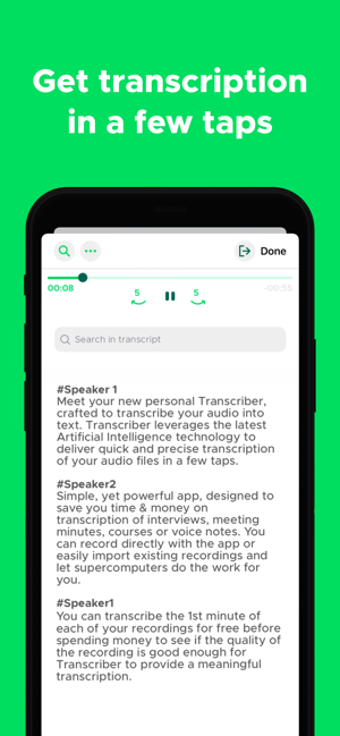 Image 0 for Transcribe Voice Notes to…