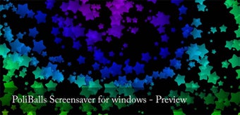 Image 1 for PoliBalls Screensaver