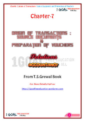 Image 0 for Account Class-11 Solution…
