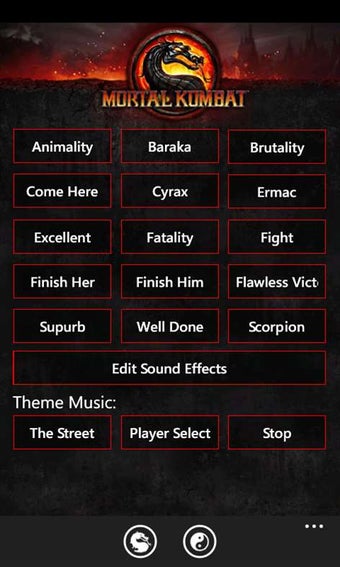 Image 0 for Mortal Kombat Soundboard …