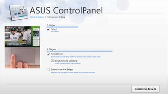 Imagen 1 para ASUS Control Panel for Wi…
