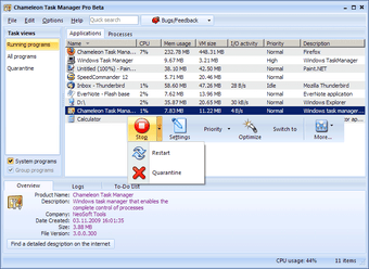 Imagen 0 para Chameleon Task Manager