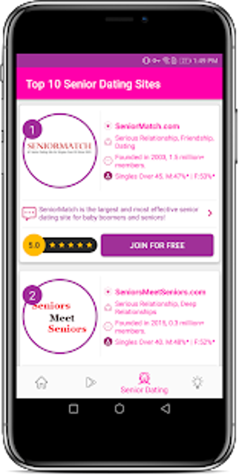 Imagen 1 para Cougar Dating Apps for Ma…