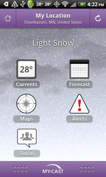 Imagen 1 para My Cast Weather Lite