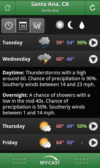 Imagen 0 para My Cast Weather Lite