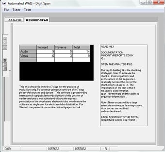 Image 0 for IQ Builder - WAIS DS