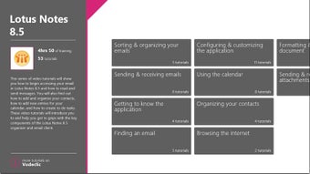 Image 1 for Lotus Notes 8.5 Training …