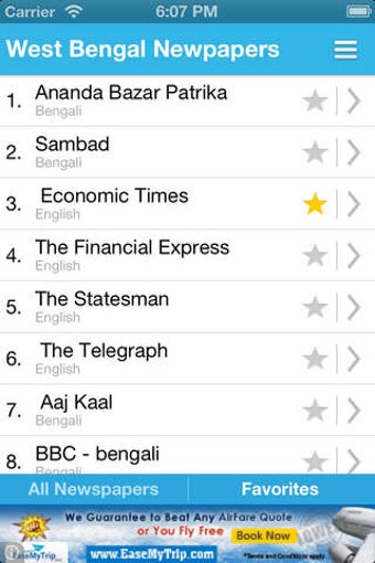 Image 0 for West Bengal Newspapers