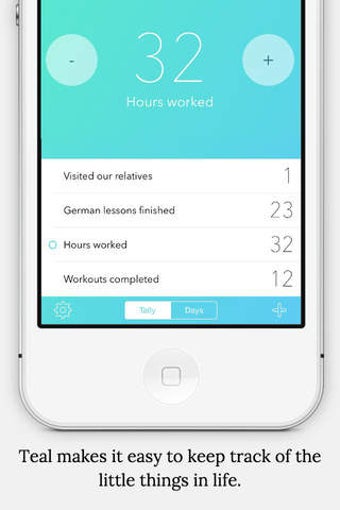 Image 0 for Teal - Lifestyle Tally Co…