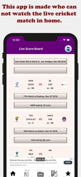 Image 2 for Gtv Cricket Live