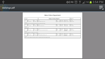 Imagen 1 para Daily Activity Log