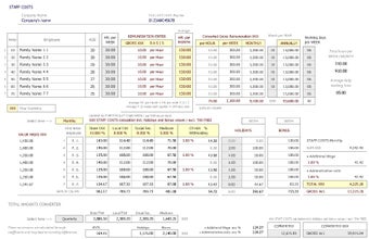 Imagen 1 para Employee Work Schedule