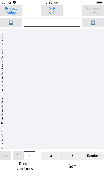 Image 0 for Random Sort Numbers