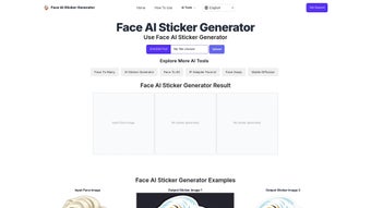 Image 0 for AI Face Sticker Generator