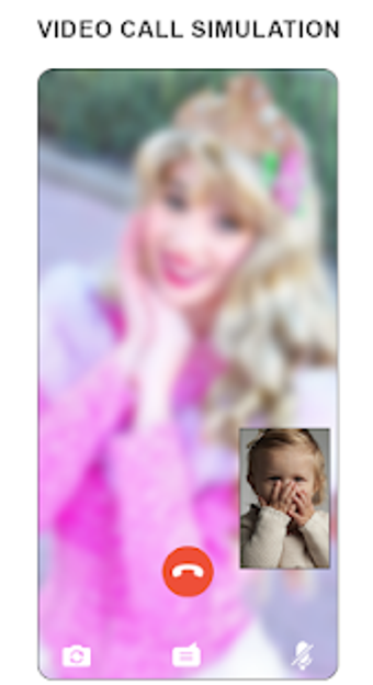 Imagen 1 para Princess Fake Call Simula…