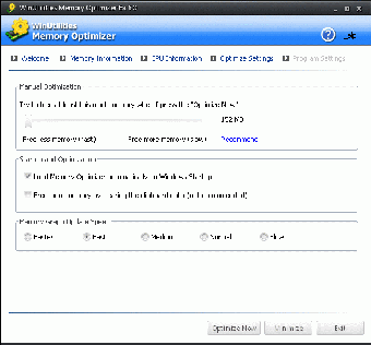 Image 0 for WinUtilities Free Memory …
