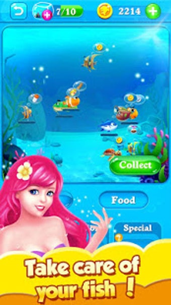 Image 2 for Solitaire Mermaid & Fish