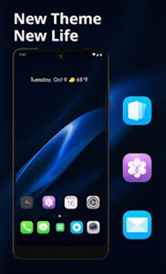 Image 1 for Theme for Realme 2 black …