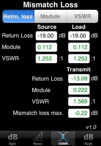 Image 0 for Radio & dB Calc