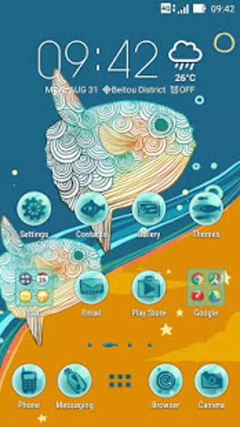 Imagen 0 para Ocean Dream ASUS ZenUI Th…