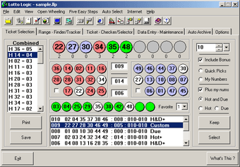 Imagen 0 para Lotto Logic Lottery Softw…