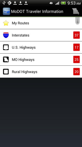 Image 1 for MoDOT Traveler Informatio…