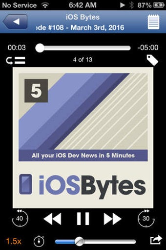 Image 0 for iCatcher Podcast Player