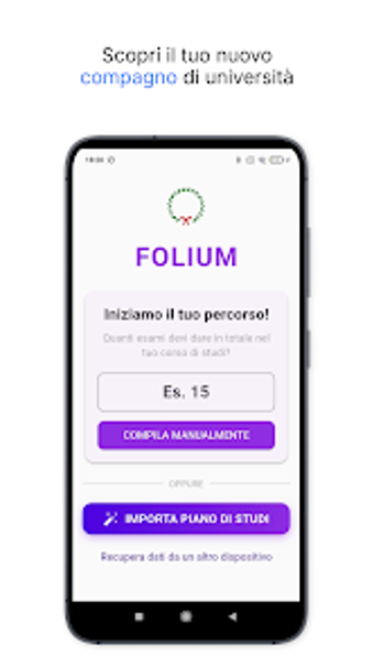 Image 0 for Folium-Libretto Universit…