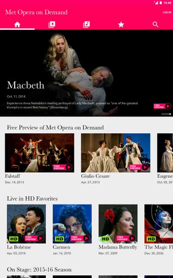 Image 2 for Met Opera on Demand