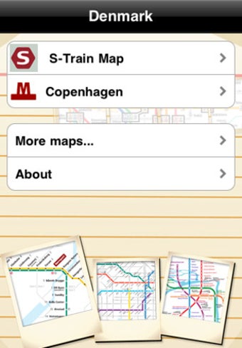 Imagen 0 para Denmark Subway Maps (Cope…