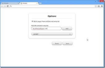 Image 0 for Whitelist for Chrome