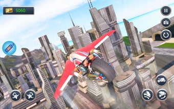 Image 0 for Futuristic Flying Motorbi…