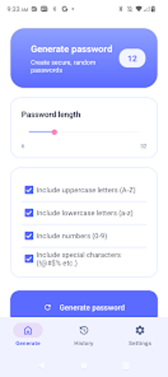 Image 0 for HX Privacy Password