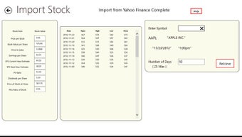 Imagen 1 para StockView for Windows 8