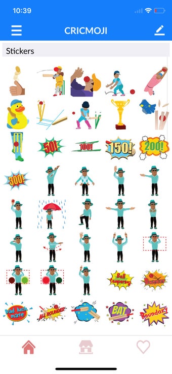 Image 1 for IPL Cricket Emoji Sticker…